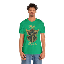 Load image into Gallery viewer, Faith Amour Short Sleeve Tee - Unisex