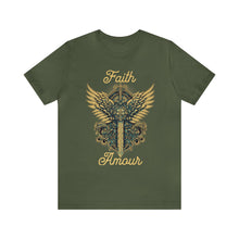 Load image into Gallery viewer, Faith Amour Short Sleeve Tee - Unisex
