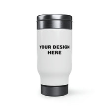Load image into Gallery viewer, Customize Stainless Steel Travel Mug with Handle, 14oz
