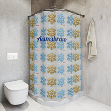 Load image into Gallery viewer, Polyester Shower Curtain - Customizable
