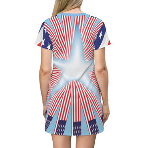 USA Fashionably Dope - T-Shirt Dress