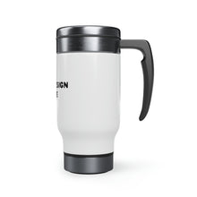 Load image into Gallery viewer, Customize Stainless Steel Travel Mug with Handle, 14oz
